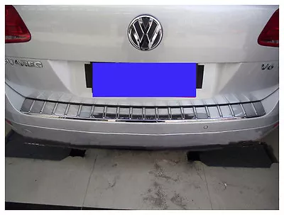 For VW Touareg 2011-2018 Rear Bumper Trunk Sill Plate Protector Guard Tread Trim • $82