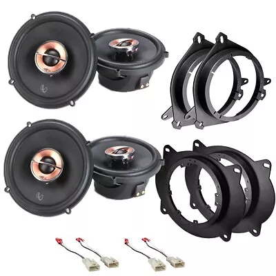 Infinity Kappa 63XF 6.5  2Way Front & Rear Speakers For 2007-2020 Toyota Tundra • $303.99