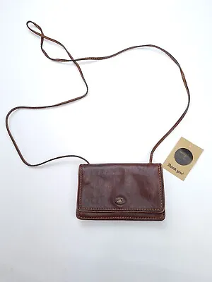 £74.99 • Buy The Bridge Leather Bag Small Brown Shoulder Vintage
