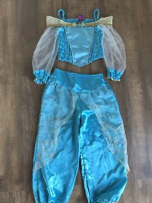 DISNEY JASMINE From ALADDIN Costume GIRLS  Fancy Dress Outfit AGE 7-8 • £7.50