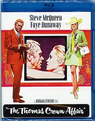 The Thomas Crown Affair (Blu-ray 1968) Steve McQueen NEW! Free Shipping! • $7.99