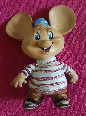 Vtg Topo Gigio Mexican Rubber Squeak Toy Ed Sullivan - Maria Perego 6  - Htf - • $49.99