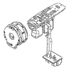 Original Milwaukee Part # 14-20-2654 ELECTRONICS ASSEMBLY/2653-20 • $114.85