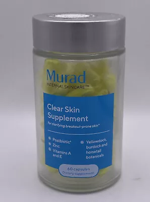 New Murad Clear Skin Supplement 30 Day Anti Acne Reduce Breakout Exp. 10/24 • $54.26