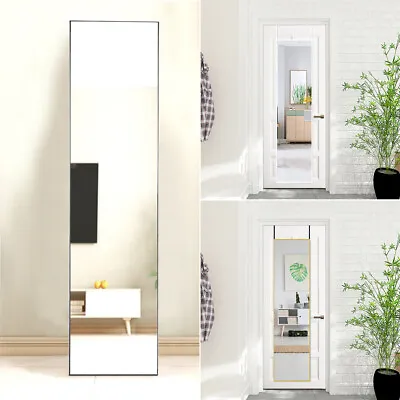 £32.95 • Buy 147cm Long Wall Mounted Bathroom Bedroom Hallway Living Room Mirror Full Length