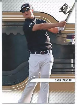 2012 Upper Deck SP Golf ZACH JOHNSON PGA Masters Tournament US Open European • $3.49