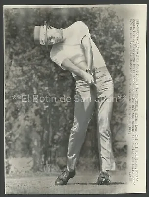 Vintage Press Photo / Golfer Chi Chi Rodriguez / Puerto Rico 1972 #6 • $12.95