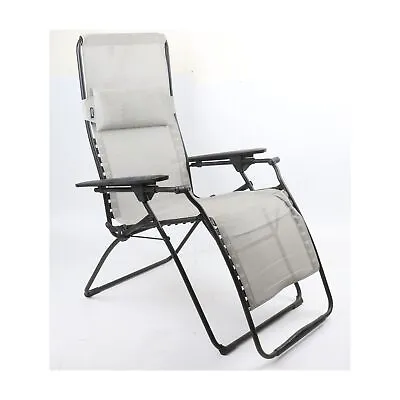 Lafuma Futura XL Batyline Duo Relaxing Chair Galet + Defective (260307) • £94