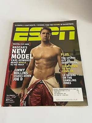 ESPN The Magazine February 2006 Carl Edwards Cover  • $7.39