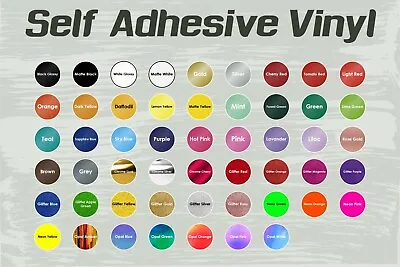 Oracal 651 12  X 10ft  Adhesive GRAPHIC DECAL /sign Vinyl /cutter USA • $10.99