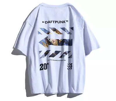 New OFF WHITE OW Graffiti Arrow Print Casual Short Sleeve Tee Top Unisex T-Shirt • £21