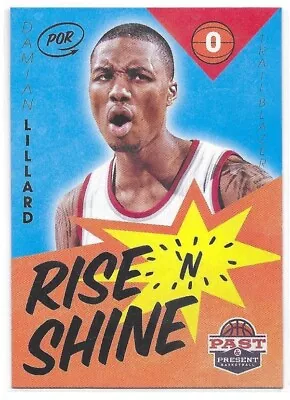 2012-13 Panini Past & Present - Rise 'n Shine Damian Lillard RC Bucks Blazers • $8.99