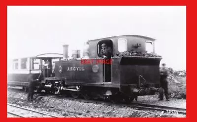 Photo  Campbeltown And Machrihanish Light Railway Loco Argyll • £2.85