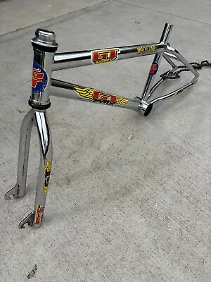 1993 GT Mach One BMX 20” Frame Set USA Huntington Beach Old School 4130 CrMo Pro • $499