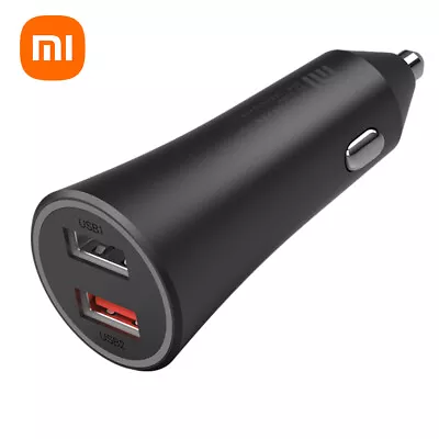 Xiaomi 37W Car Phone Charger Fast Adapter Dual USB Port AU For Xiaomi IPhone • $22.99