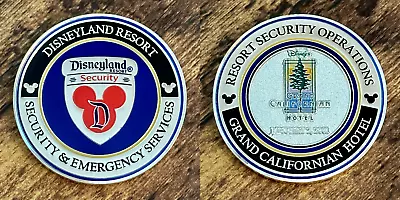 Grand Californian Hotel Disneyland Security Division Anaheim CA Challenge Coin • $15