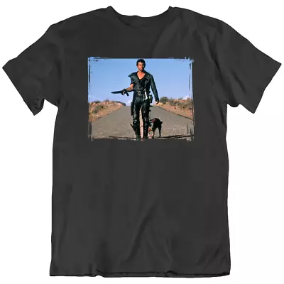 The Road Warrior Mad Max Dog Gun 80s Movie Retro T-Shirt Tee Gift New • $19.98