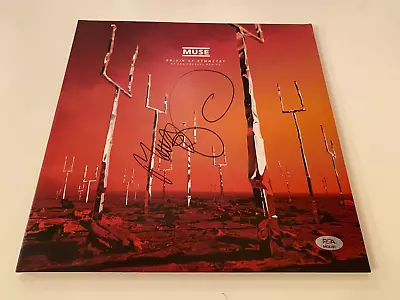 Matthew Bellamy Muse Signed Autographed Origin Of Symmetry Album Vinyl Psa Coa • $599.99