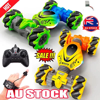 4WD Stunt Car RC Hand Gesture Sensing Off Roader Remote Control Off-Road GiftsZO • $40.86