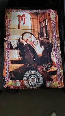 Huge Marilyn Manson Antichrist Superstar 1997 Vintage Flag Wall Banner  • $85