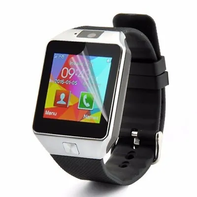 GenuineTempered Film Screen Protector  DZ09 Smart Watch 0.33mm • $10.68