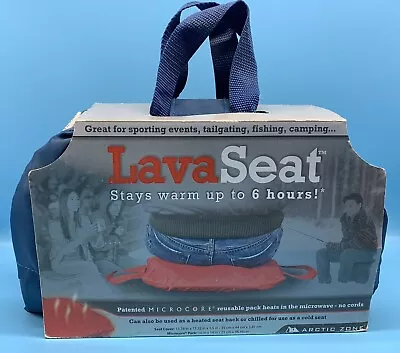 NEW Arctic Zone Lava Seat Heatable  Cushion  Stays Warm Up To 6 Hours  Blue • £19.30