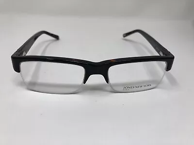 Jones New York Eyeglasses Frame J515 53-18-140 Tortosie Half Rim ZE70 • $30.50