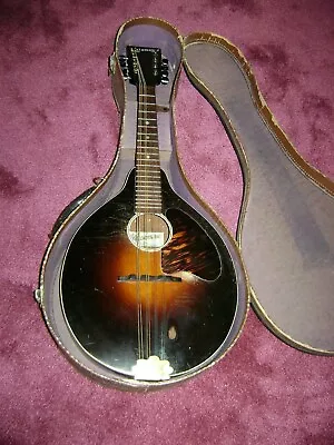 Vintage Kalamazoo 1930s KM-11 Mandolin & Case • $999.49