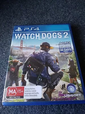  Watch Dogs 2 : PlayStation 4 • $12.95