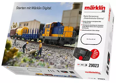 Märklin 29023 HO Scale Dutch  Nederlandse Spoorwegen  Freight Digital Starter Tr • $369.99