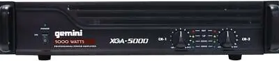 Gemini XGA-5000 Power Amplifier 5000W Rackmount 5000W DJ Disco PA System • £225