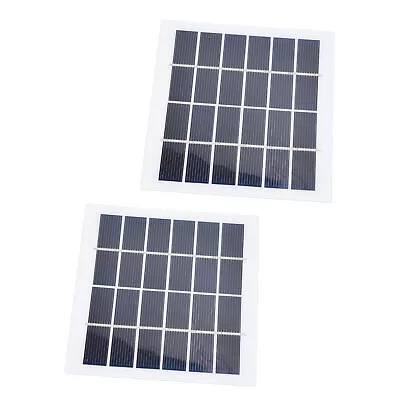 £7.28 • Buy 6V Solar Panel Mini Waterproof Monocrystalline Solar Panel 2pcs For Home