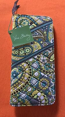 Vera Bradley Lemon Parfait Travel Wallet New With Tags  • $49.50