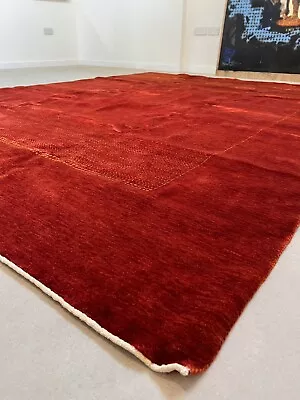 NEW Handknotted Plush Wool Contemporary Modern Strong Hard Wearing Rug 8’x10’ • £699