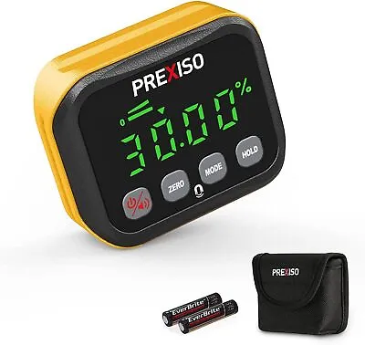 PREXISO Angle Gauge Magnetic Angle Finder Level Electronic Protractor Angle Cube • $26.99