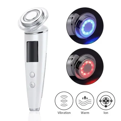 $38.49 • Buy 5 In 1 RF Photon LED Therapy Facial Skin Lifting V Face Vibration Beauty Machine