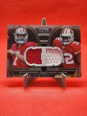 2011 Bowman Sterling Refractor Colin Kaepernick Kendall Hunter Rookie RC 49ers  • $9