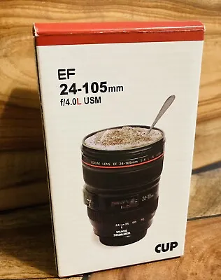 $28 • Buy NEW Camera Lens Cup Ef 24-105mm F/4l Is Usm Drink Wear