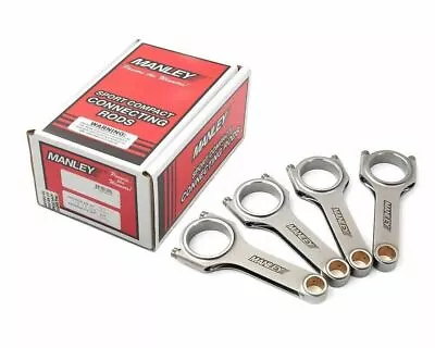 MANLEY H-Beam Connecting Rods .8868  Pin Bore For Ford EcoBoost 2.3L (Set Of 4) • $518