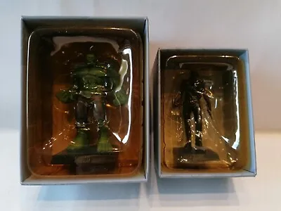 Marvel X2 Classic Diecast Figurine Collection Hulk & Blade Figures • £6