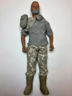 GI Joe Military Action Figure Gray Hair/Beard 12  Doll Army Outfit ARAH 1997 • $19.95