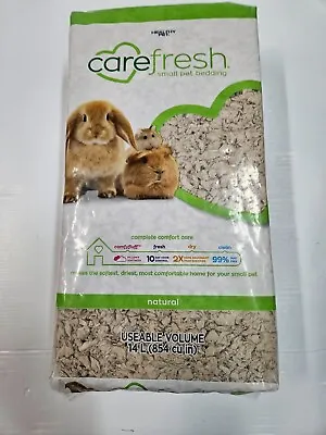 Carefresh Natural Small Pet Bedding With Odor Control 14L-NEW • £9.64