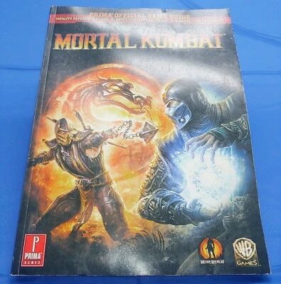 $17.99 • Buy Mortal Kombat (9) Prima Official Strategy Guide PS3 Xbox 360 W/ Fatality Cards
