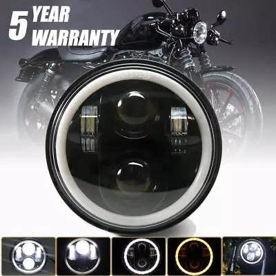 DOT 5-3/4  5.75  Inch LED Headlight Headlamp For Yamaha V-Star XVS 650 950 1100 • $37.48