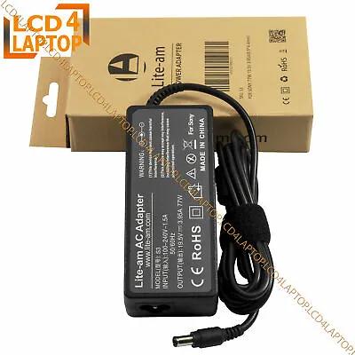 £11.99 • Buy For Sony Vaio PCG-748 PCG-7D1M PCG-808 Laptop Power Supply AC Adapter Charger