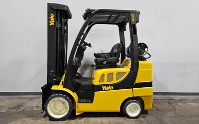 2015 Yale Glc070vx 3 Stage 7000lb Cushion Lpg Forklift Stk 14038 • $22950