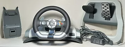 Microsoft Xbox 360 Wireless Racing Wheel With Force Feedback • $60