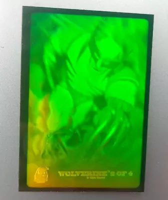 VTG Polaroid 3-D 90's Holograms MARVEL Superhero - WOLVERINE #2 OF 4 3.5X2.5  • $11.99