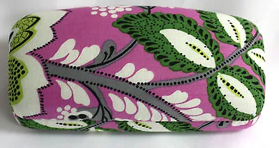 Vera Bradley Hard Large Eyeglass Sunglass Priscilla Pink Glasses Sun Case • $14.99