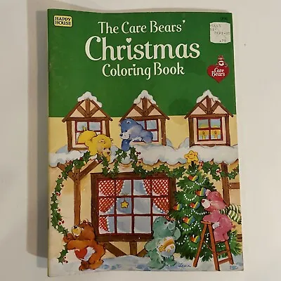 Vintage Care Bear's Christmas Coloring Book 1983 Unused • $25